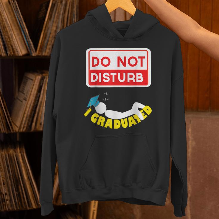 Graduation Shirt High School And College Sleepy Graduates Unisex Hoodie