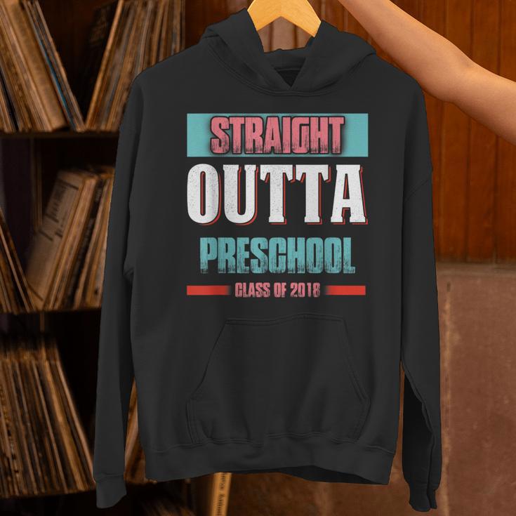 Graduation Shirt Straight Outta Preschool Class Of 2018 Tee Unisex Hoodie