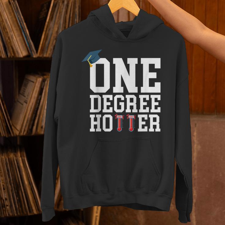 Graduation Shirts 2021 2022 One Degree Hotter Graduate Unisex Hoodie