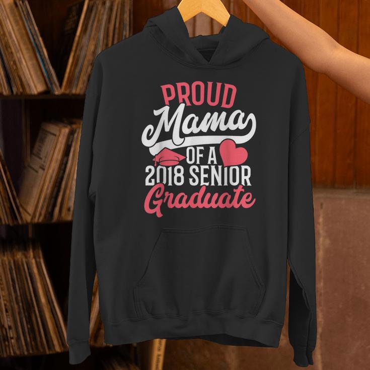 GraduationShirt For Mom Proud Mama Of 2018 Senior Tee Unisex Hoodie