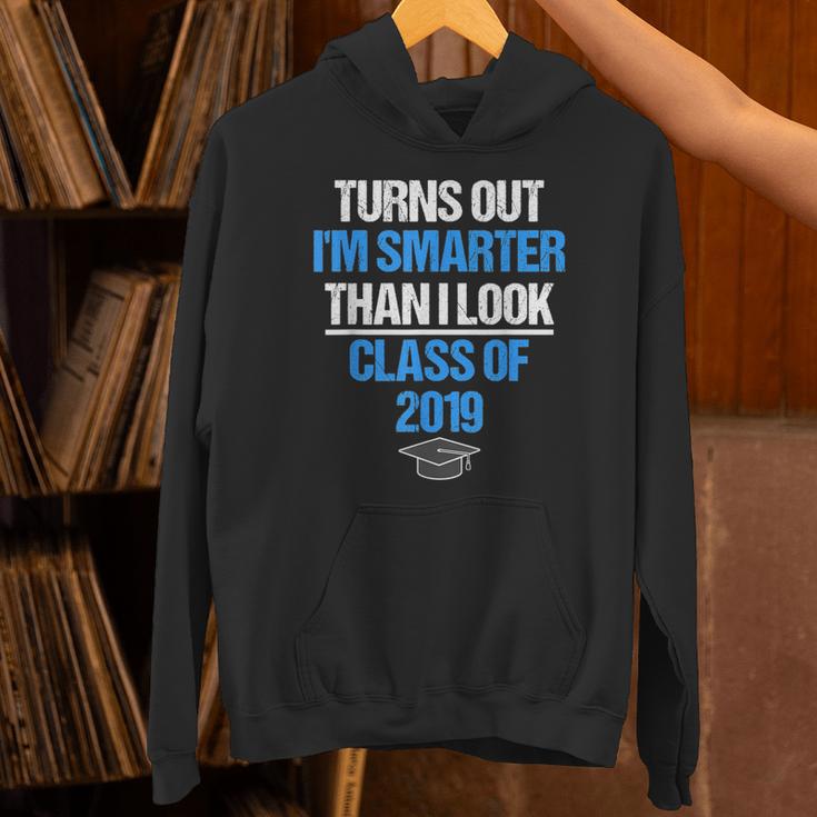 Graduation Turns Out Im Smarter Than I Look Unisex Hoodie