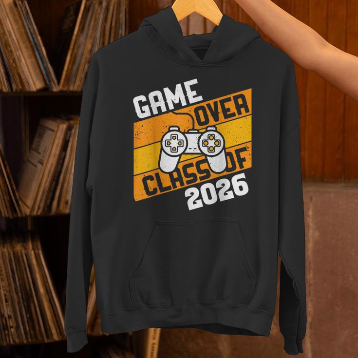 Graduation Video Gamer Game Over Class Of 2026 Senior Unisex Hoodie