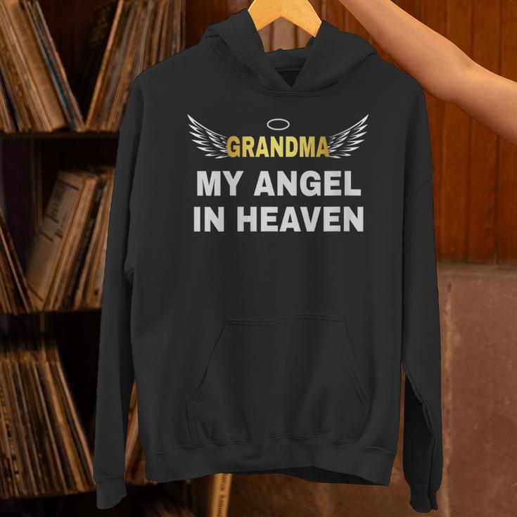 My Grandma My Angel In Heaven In Loving Memory Of My Grandma Unisex Hoodie My Grandma My Angel In Heaven In Loving Memory Of My Grandma Unisex Hoodie