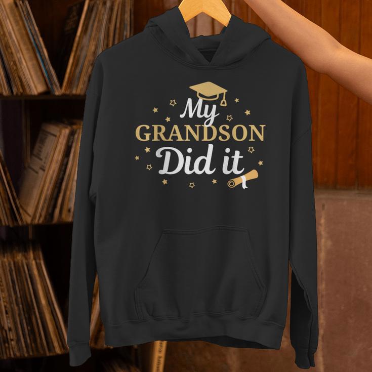 My Grandson Did It Proud Class Senior Graduate Graduation Unisex Hoodie