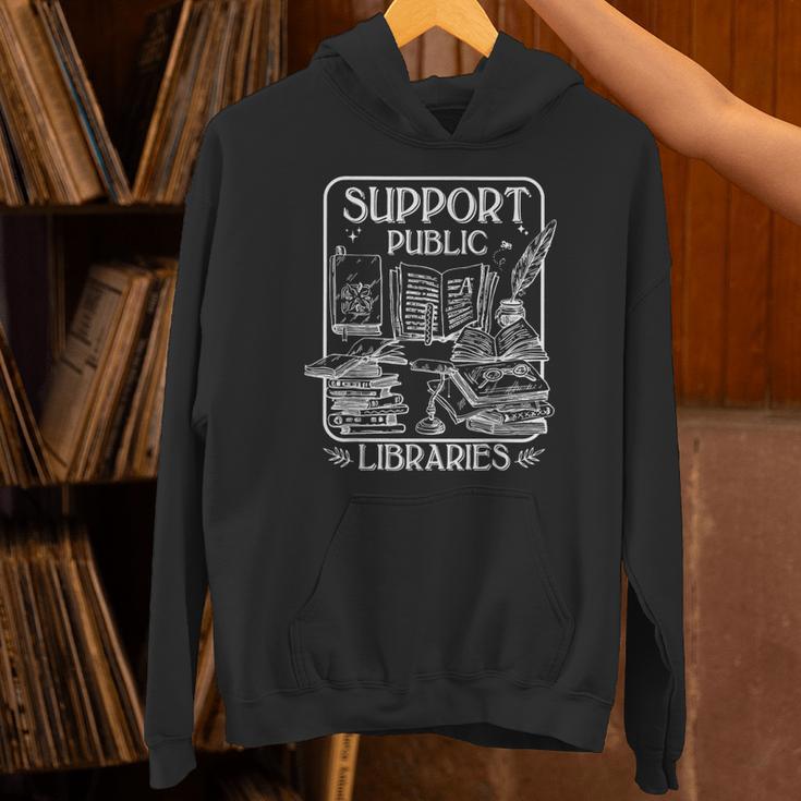 Groovy Support Your Local Library Book Reader Lover Bookworm Unisex Hoodie Groovy Support Your Local Library Book Reader Lover Bookworm Unisex Hoodie