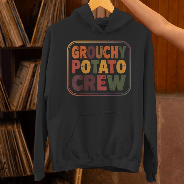 Grouchy Potato Crew Introvert Sarcasm Unisex Hoodie Grouchy Potato Crew Introvert Sarcasm Unisex Hoodie