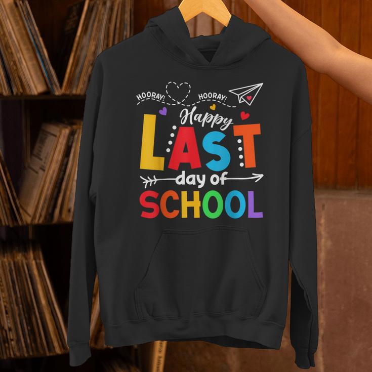 Happy Last Day Of School Teacher Women Student Graduation Unisex Hoodie