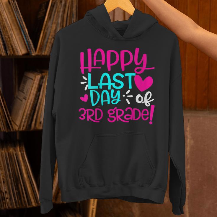Happy Last Day Of Third 3rd Grade Teacher Student Graduation Unisex Hoodie