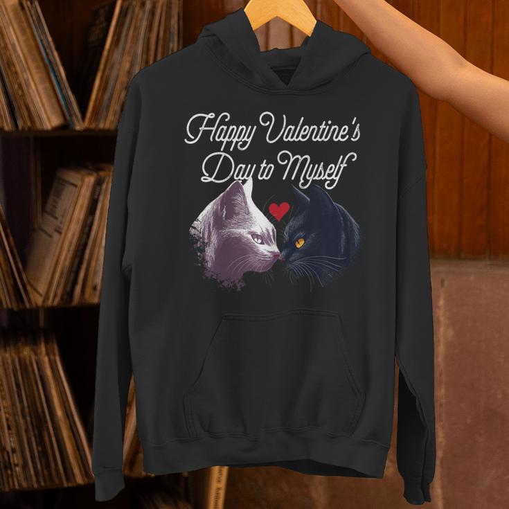 Happy Valentines Day Self Introvert Humor Antisocial Unisex Hoodie Happy Valentines Day Self Introvert Humor Antisocial Unisex Hoodie