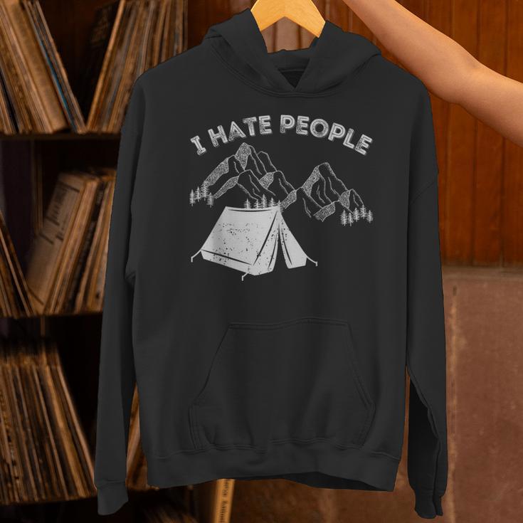 I Hate People Introvert Sarcastic I Love Camping Unisex Hoodie I Hate People Introvert Sarcastic I Love Camping Unisex Hoodie