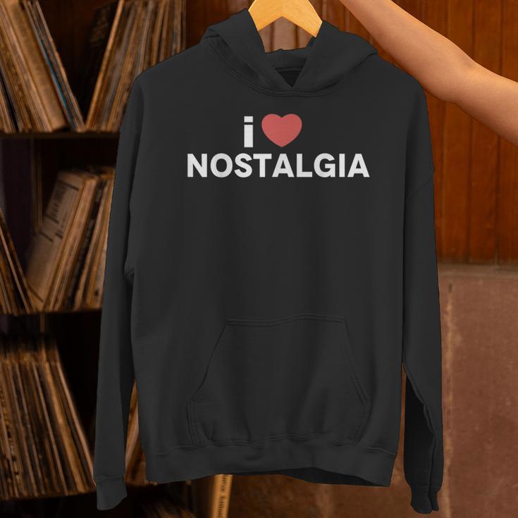 I Heart Love Nostalgia Unisex Hoodie I Heart Love Nostalgia Unisex Hoodie