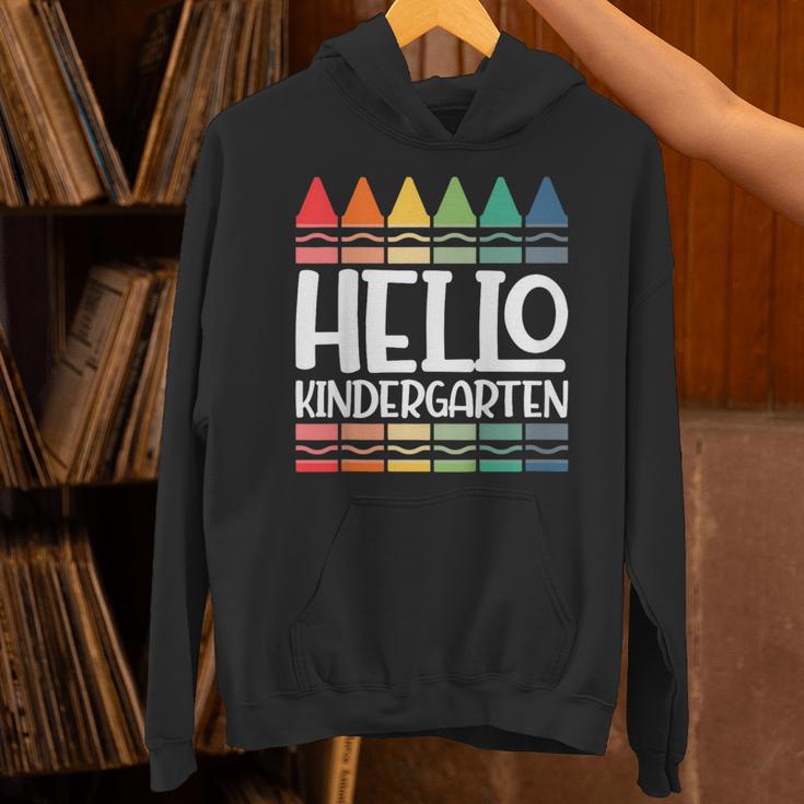 Hello Kindergarten First Day Back To School Graduation Unisex Hoodie