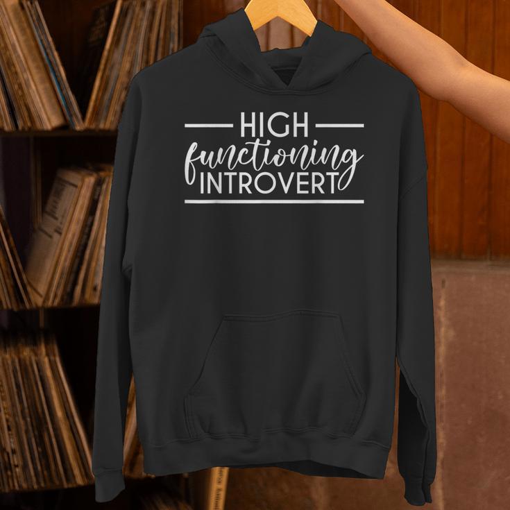 High Functioning Introvert Sarcasm Sarcastic Quote Unisex Hoodie High Functioning Introvert Sarcasm Sarcastic Quote Unisex Hoodie