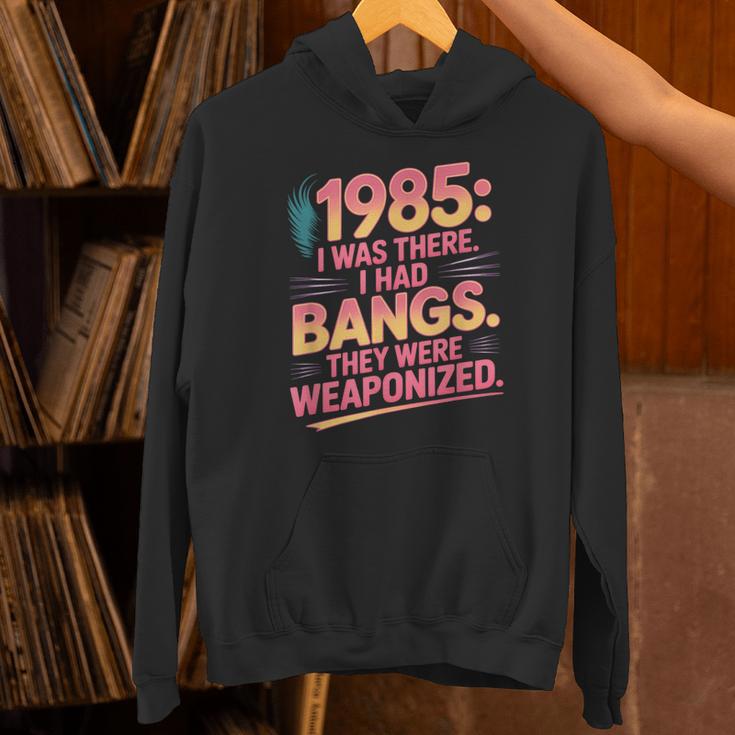 Hilarious 1985 Big Hair Bangs Joke For Gen X Nostalgia Unisex Hoodie Hilarious 1985 Big Hair Bangs Joke For Gen X Nostalgia Unisex Hoodie