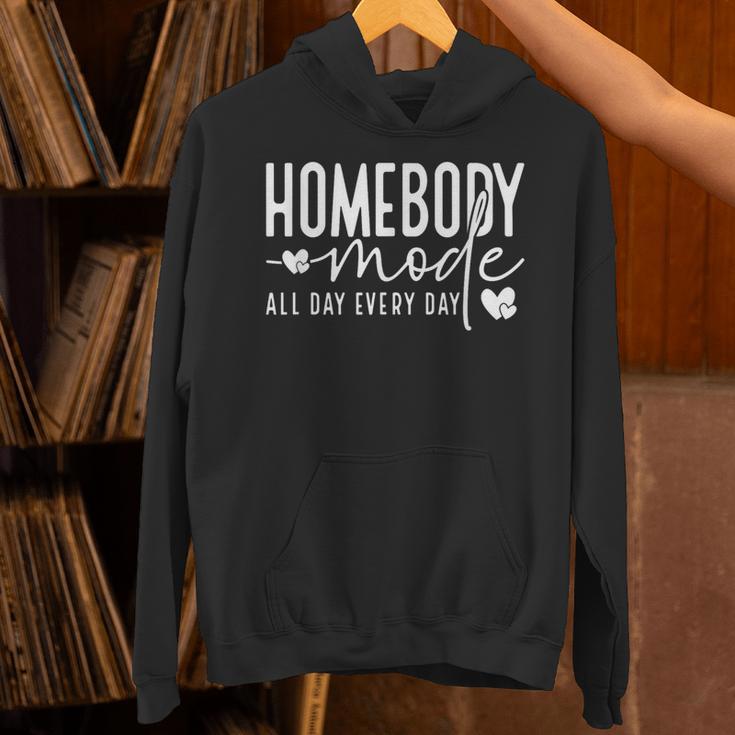 Homebody Introvert Cozy Trendy Indoorsy Homebody Unisex Hoodie
