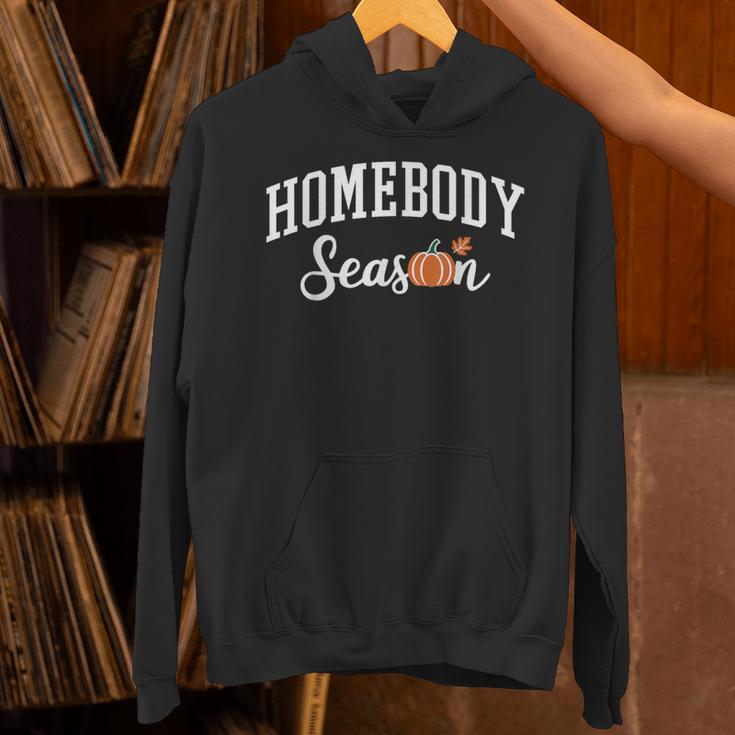 Homebody Season Introvert Fall Vibes Stay Home Unisex Hoodie Homebody Season Introvert Fall Vibes Stay Home Unisex Hoodie