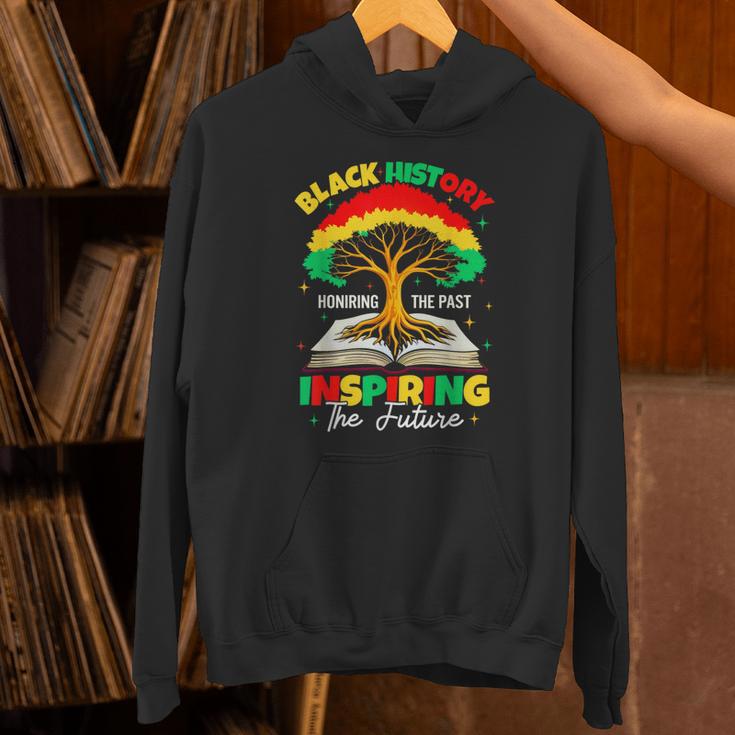 Honoring Past Inspiring Future History Month Book Tree Unisex Hoodie