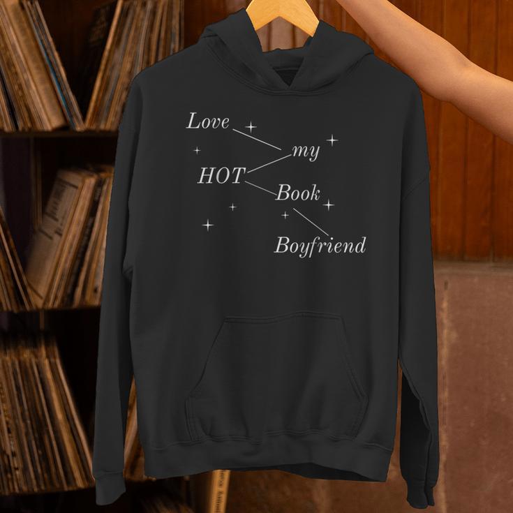 Hot Book Boyfriend Booklover Reader Fan Girl Unisex Hoodie