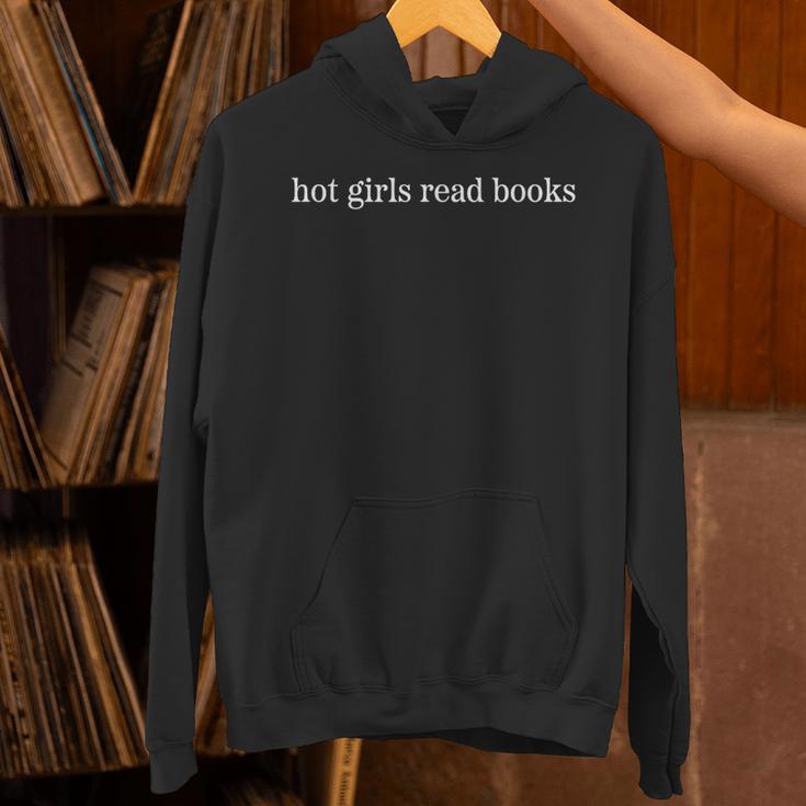 Hot Girls Read Books Book Reader Unisex Hoodie Hot Girls Read Books Book Reader Unisex Hoodie