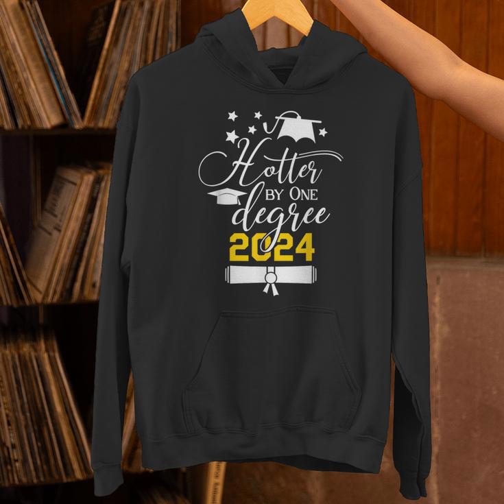 Hotter By One Degree Senior 2024 Class Of 2024 Graduation Unisex Hoodie