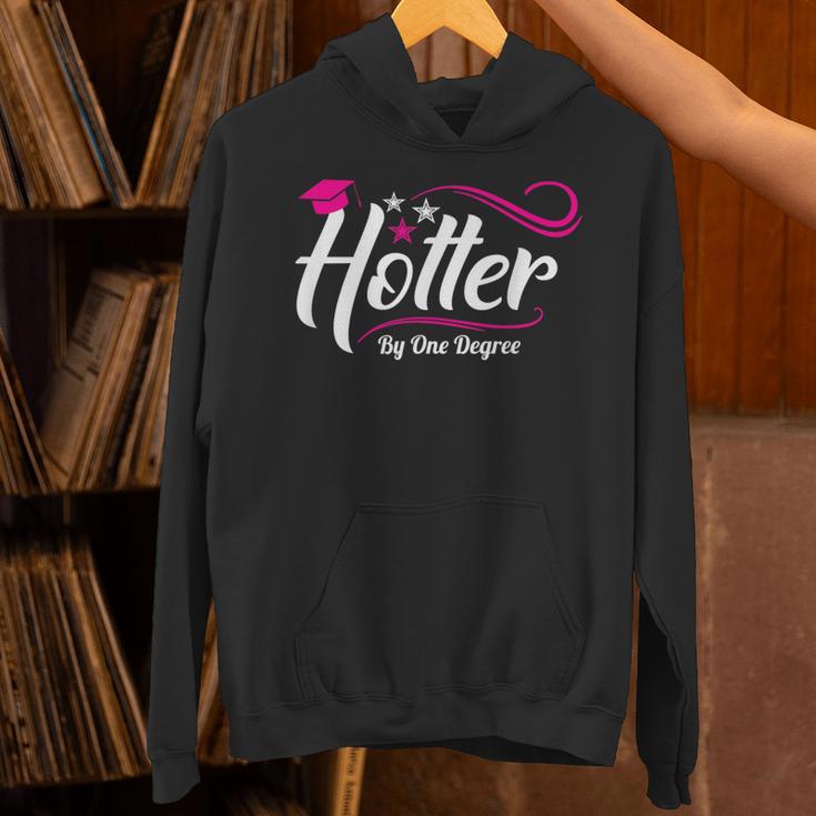 Hotter By One Degree Shirt Graduation For Her Unisex Hoodie