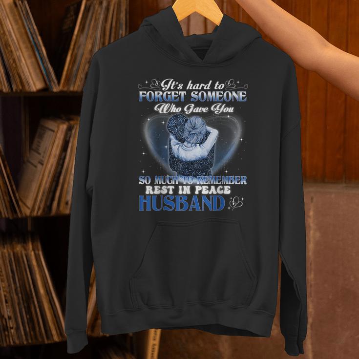 My Husband Is Guardian Angel He Watches Over My Back Memory Unisex Hoodie My Husband Is Guardian Angel He Watches Over My Back Memory Unisex Hoodie