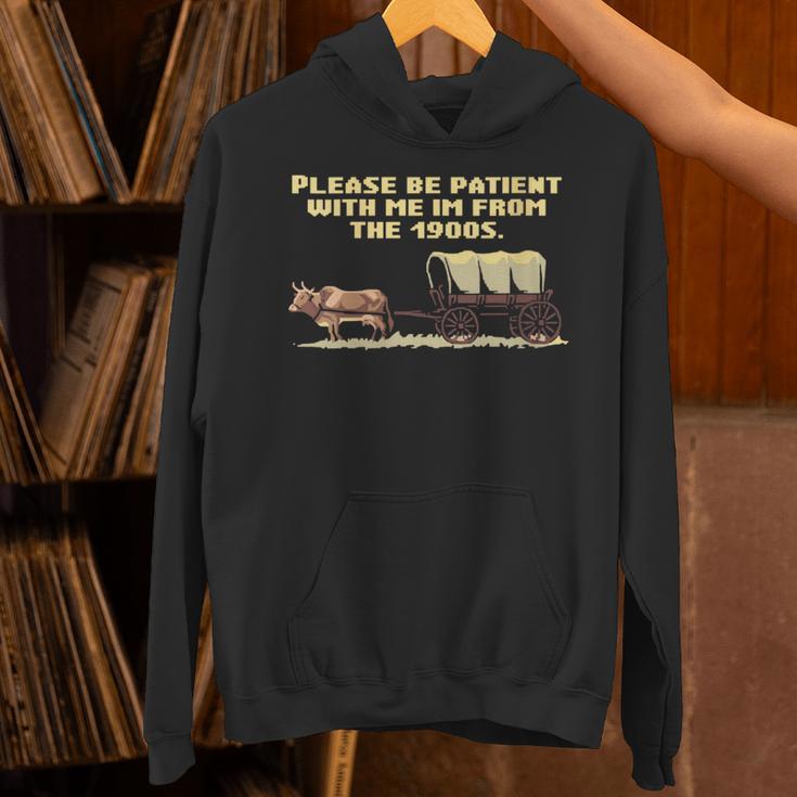 I'm From The 1900s Retro Wagon Unisex Hoodie