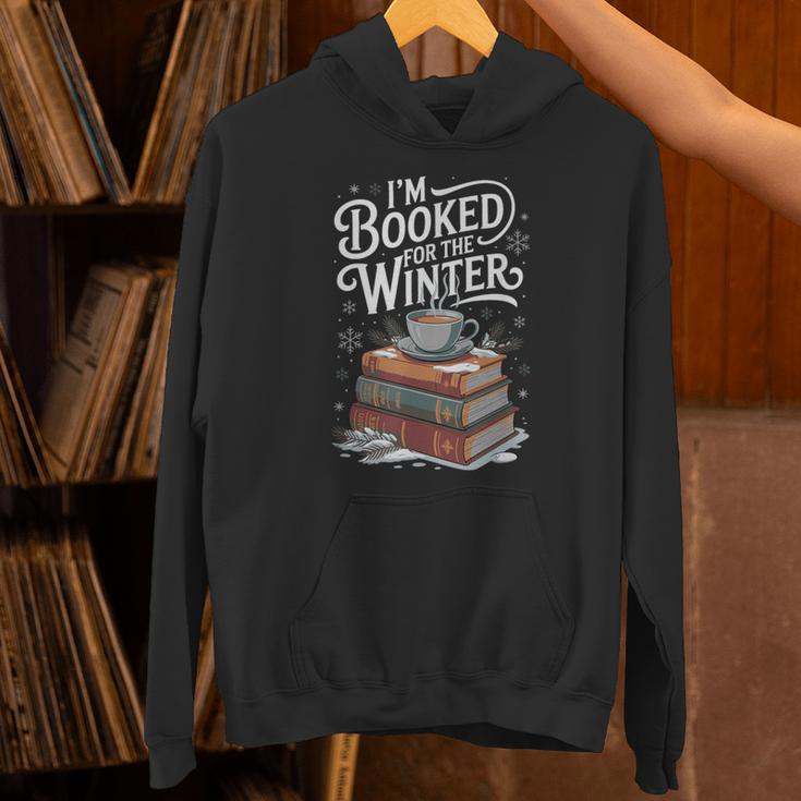 I'm Booked For The Winter Book Lover Unisex Hoodie