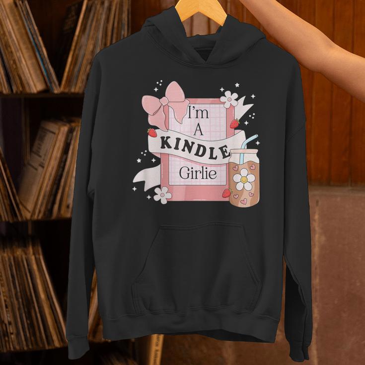 I'm A Kindle Girlie Book Lover Bookish Unisex Hoodie I'm A Kindle Girlie Book Lover Bookish Unisex Hoodie