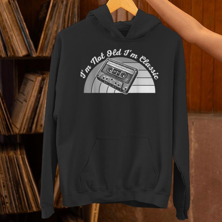 I'm Not Old I'm Classic Retro Humor Nostalgia Unisex Hoodie I'm Not Old I'm Classic Retro Humor Nostalgia Unisex Hoodie