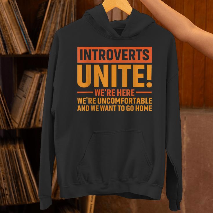 Introvert Antisocial Sarcasm Introverts Unite Anti Social Unisex Hoodie Introvert Antisocial Sarcasm Introverts Unite Anti Social Unisex Hoodie