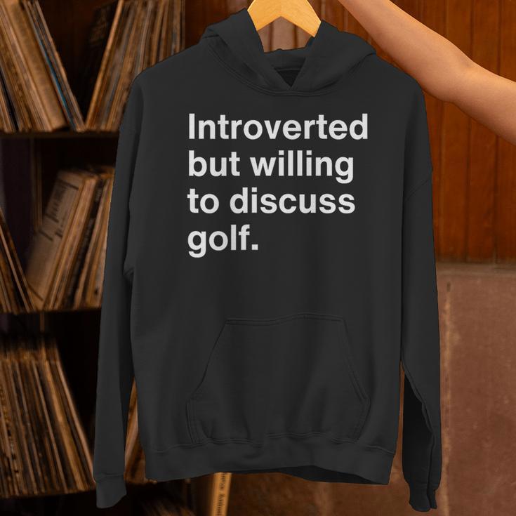 Introvert Golf Introverted Golfer Unisex Hoodie Introvert Golf Introverted Golfer Unisex Hoodie