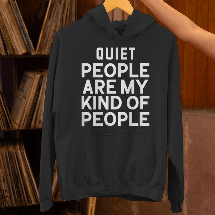 Introvert Quiet People Are My Kind Of People Unisex Hoodie Introvert Quiet People Are My Kind Of People Unisex Hoodie