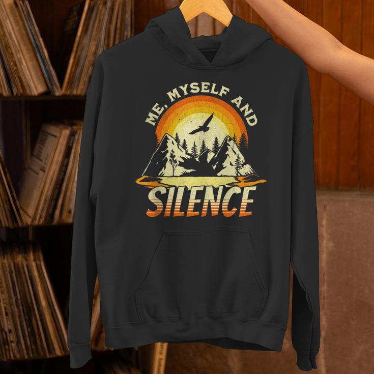 Introvert Relaxation Me Myself And Silence Mountain Vacation Unisex Hoodie Introvert Relaxation Me Myself And Silence Mountain Vacation Unisex Hoodie