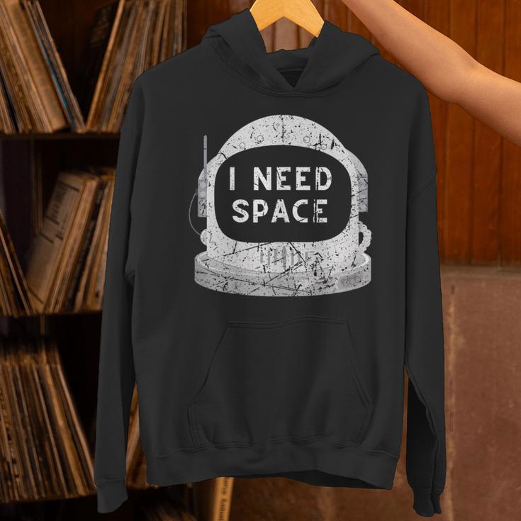 Introvert Space Helmet I Need Space Men Women Unisex Hoodie Introvert Space Helmet I Need Space Men Women Unisex Hoodie