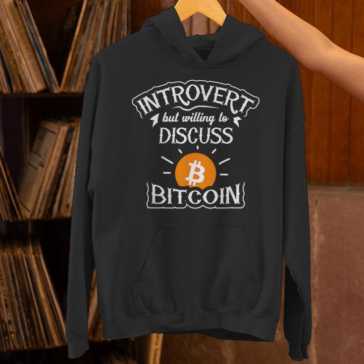 Introvert But Willing To Discuss Bitcoin Crypto Bitcoin Unisex Hoodie Introvert But Willing To Discuss Bitcoin Crypto Bitcoin Unisex Hoodie