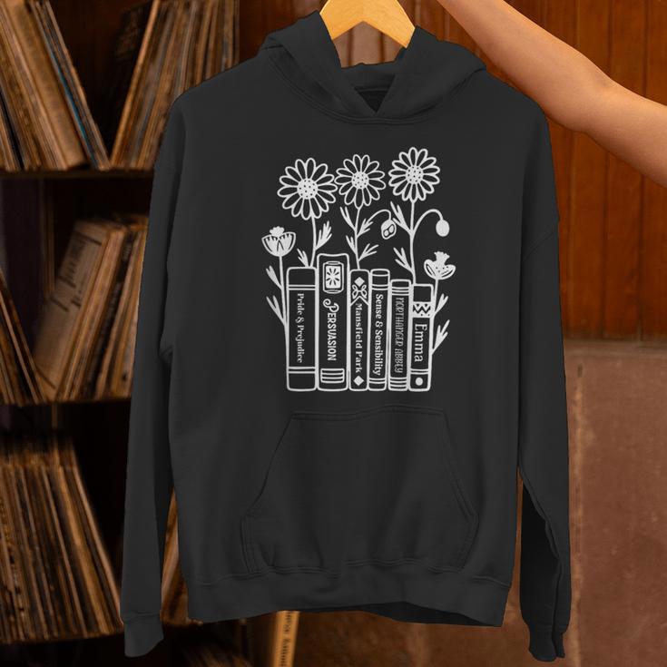 Jane Austen Books Unisex Hoodie