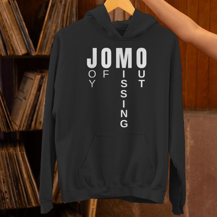 JOMO Joy Of Missing Out Sarcastic Introvert Unisex Hoodie JOMO Joy Of Missing Out Sarcastic Introvert Unisex Hoodie