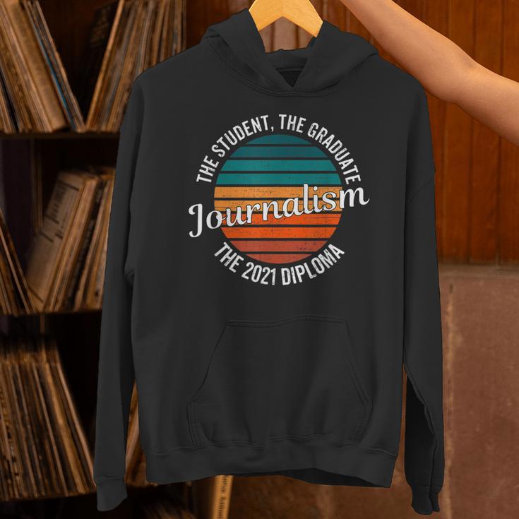 Journalism Graduation Senior Graduate Senioritis College Unisex Hoodie