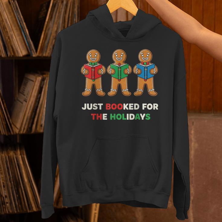 Just Booked For The Holidays Gingerbread Unisex Hoodie