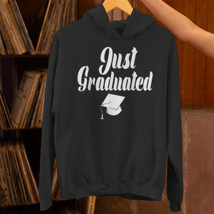 Just Graduated With A Graduation Cap Unisex Hoodie