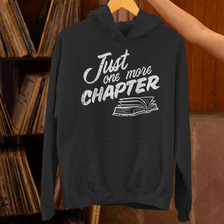 Just One More Chapter Read Reading Librarian Book Men Women Unisex Hoodie Just One More Chapter Read Reading Librarian Book Men Women Unisex Hoodie