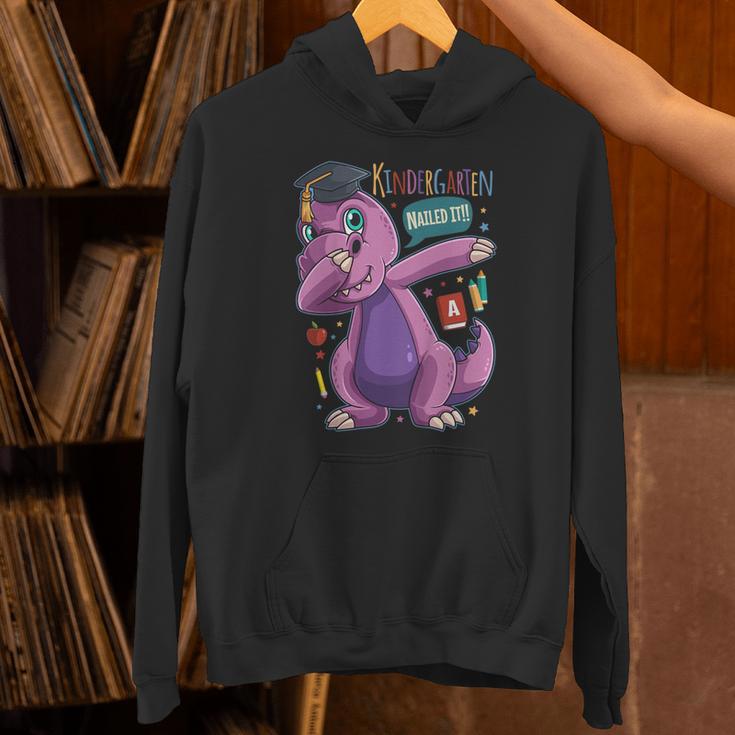 Kids DabbingRex Graduation Kindergarten Class Of 2019 Unisex Hoodie