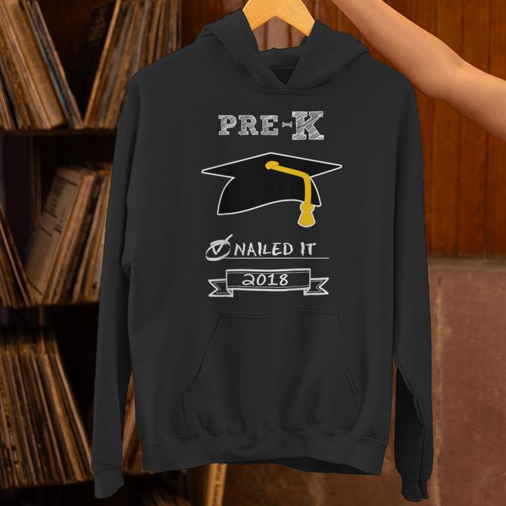 Kids Pre-K School Graduation Nailed It 2018 TShirt Boy Girl Unisex Hoodie