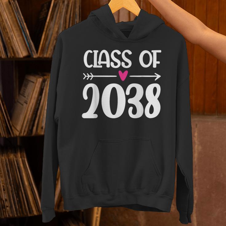 Kindergarten Class Of 2038 First Day School Graduation Girls Unisex Hoodie