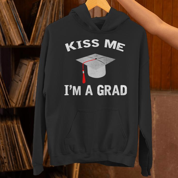 Kiss Me I'm A Grad Graduation T-Shirt Unisex Hoodie
