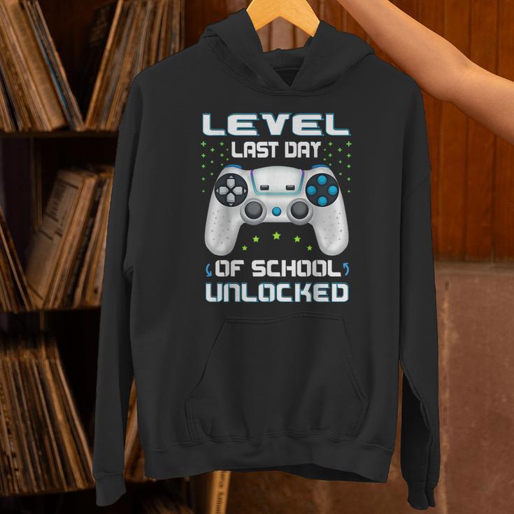 Last Days Of School Graduation Kindergarten Gamer Boys Kids Unisex Hoodie