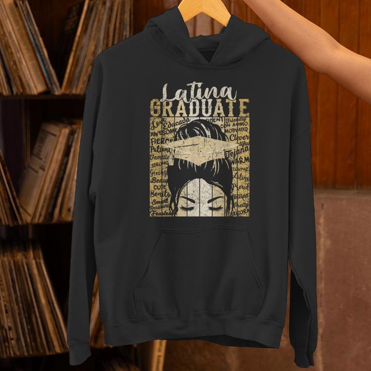 Latina Graduate Educated Powerful Class Of 2024 Graduation Unisex Hoodie