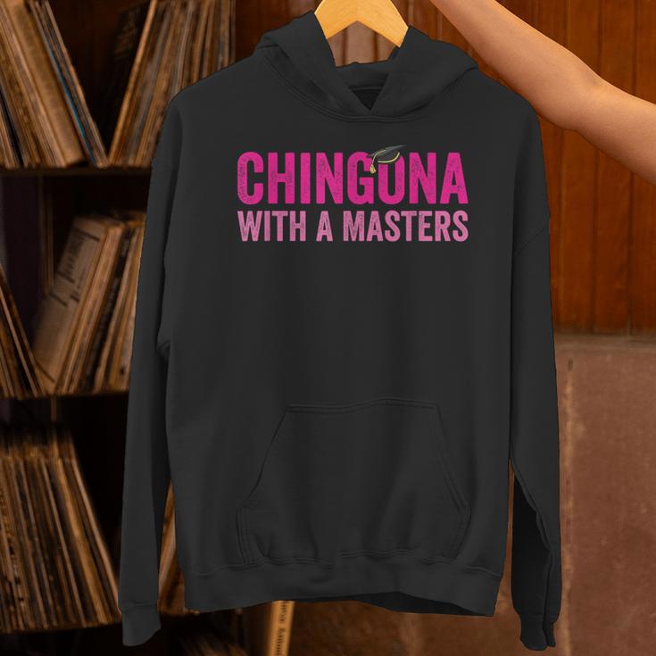 Latina Graduation Educated Latina Chingona With A Masters Unisex Hoodie