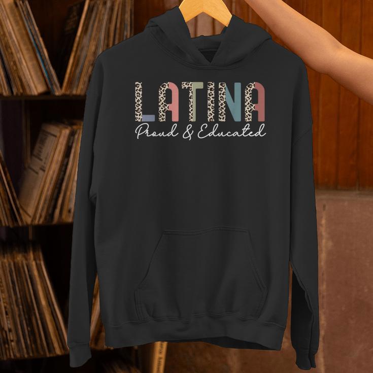 Latina Proud And Educated Powerful Latinas Pride Graduation Unisex Hoodie